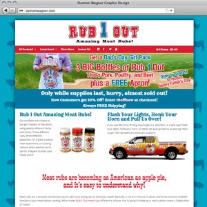 Rub 1 Out Meat Spices